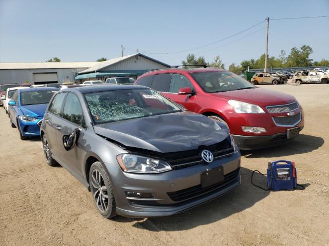 Photo 1 from auction – 2015 VOLKSWAGEN GOLF with VIN 3VW217AU6FM005190