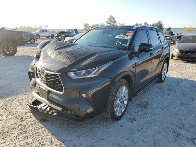 Photo 2 from auction – 2021 TOYOTA HIGHLANDER with VIN 5TDYARAH2MS005261