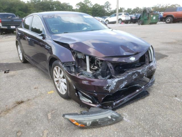 KIA OPTIMA LX 2014 with VIN 5XXGM4A72EG305107 - Photo from auction