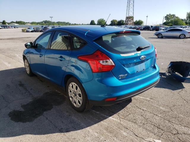 Photo 3 from auction – 2012 FORD FOCUS SE with VIN 1FAHP3K24CL231989