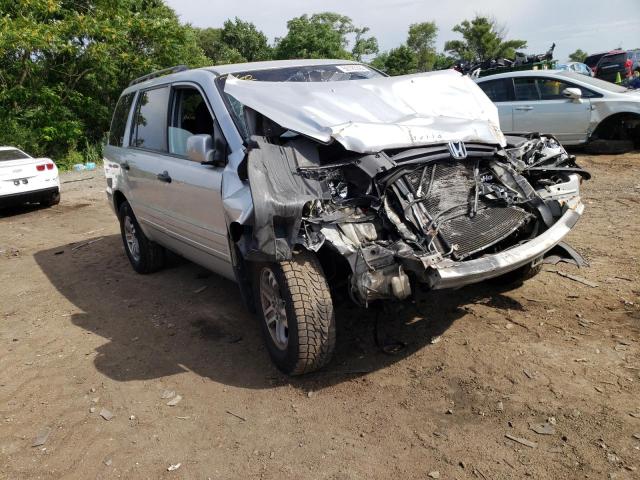 HONDA PILOT EX 2005 with VIN 2HKYF184X5H000631 - Photo from auction