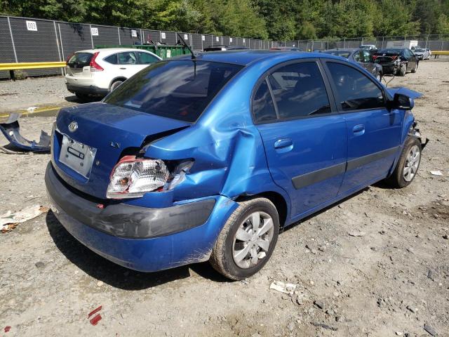 Photo 4 from auction – 2009 KIA RIO BASE with VIN KNADE223796489770