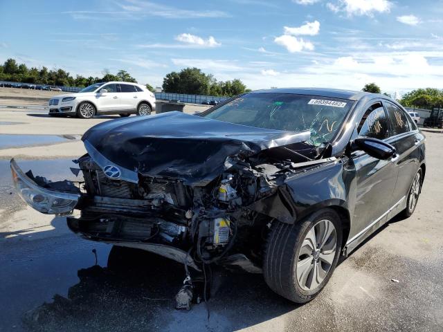 Photo 2 from auction – 2014 HYUNDAI SONATA HYB with VIN KMHEC4A42EA107599