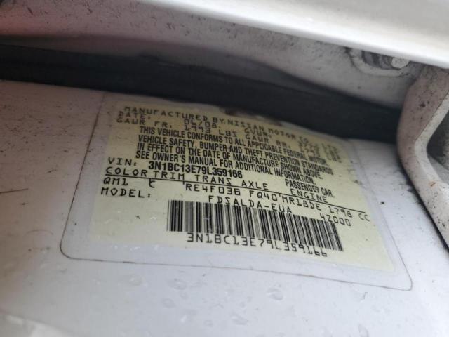 Photo 10 from auction – 2009 NISSAN VERSA with VIN 3N1BC13E79L359166
