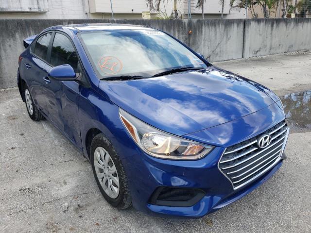 HYUNDAI ACCENT SE 2019 with VIN 3KPC24A39KE064989 - Photo from auction