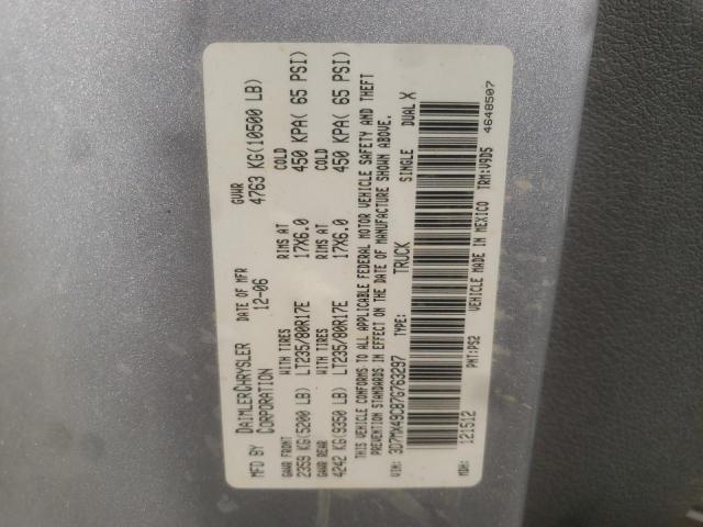 Photo 10 from auction – 2007 DODGE RAM 3500 with VIN 3D7MX49C87G763297