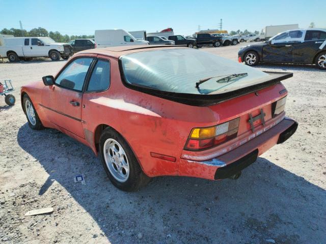 Photo 3 from auction – 1985 PORSCHE 944 with VIN WP0AA0944FN456554