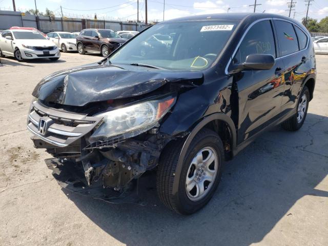 Photo 2 from auction – 2014 HONDA CR-V LX with VIN 2HKRM3H30EH546979