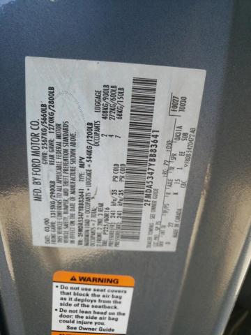 Photo 10 from auction – 2000 FORD WINDSTAR S with VIN 2FMDA5347YBB83641