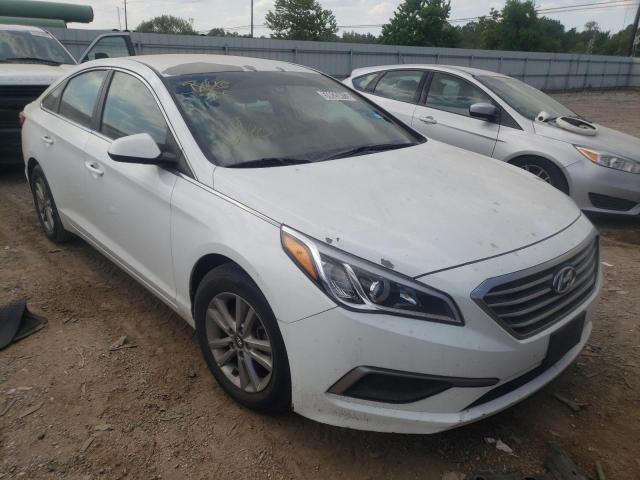 HYUNDAI SONATA SE 2016 with VIN 5NPE24AF6GH361644 - Photo from auction