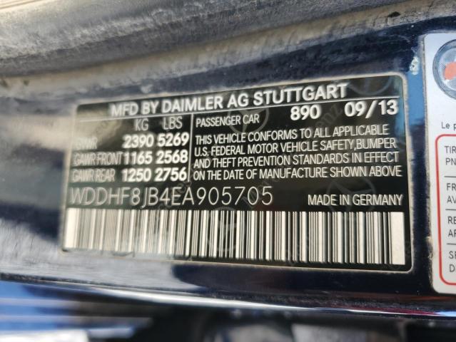 Photo 10 from auction – 2014 MERCEDES-BENZ E 350 4MAT with VIN WDDHF8JB4EA905705