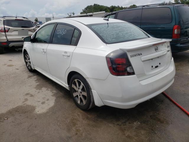 Photo 3 from auction – 2012 NISSAN SENTRA 2.0 with VIN 3N1AB6AP0CL728523