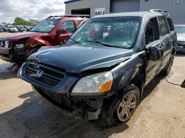Photo 2 from auction – 2004 HONDA PILOT EXL with VIN 2HKYF18644H589448