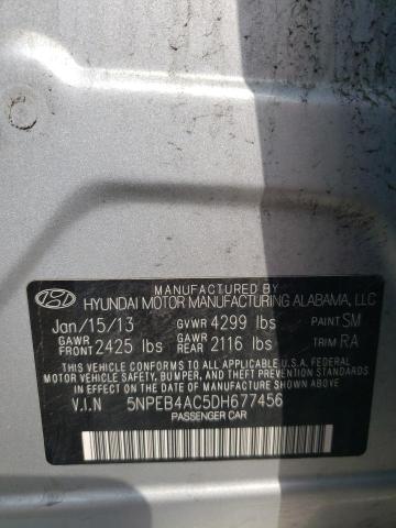 Photo 10 from auction – 2013 HYUNDAI SONATA GLS with VIN 5NPEB4AC5DH677456