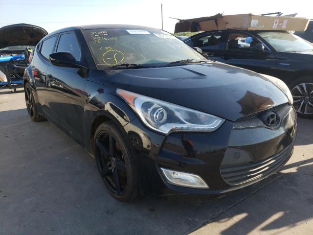 HYUNDAI VELOSTER 2014 with VIN KMHTC6AD3EU212928 - Photo from auction