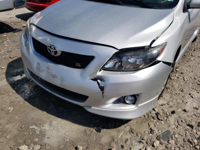 Photo 9 from auction – 2009 TOYOTA COROLLA BA with VIN 1NXBU40E29Z072058