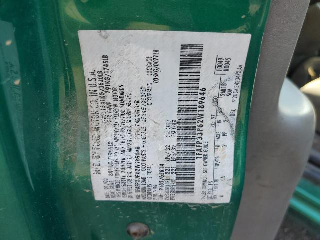 Photo 10 from auction – 2002 FORD FOCUS LX with VIN 1FAFP33P62W189646