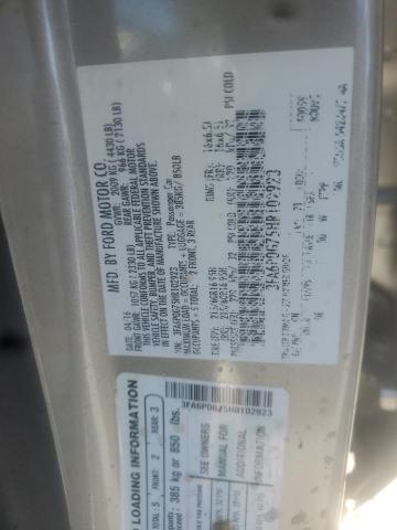 Photo 10 from auction – 2017 FORD FUSION S with VIN 3FA6P0G75HR102923