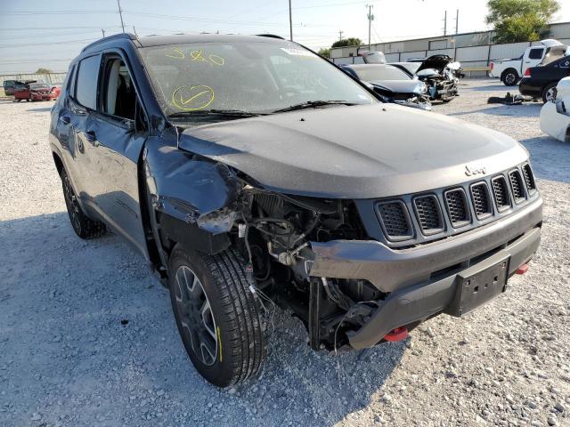 JEEP COMPASS TR 2020 with VIN 3C4NJDDB4LT162906 - Photo from auction