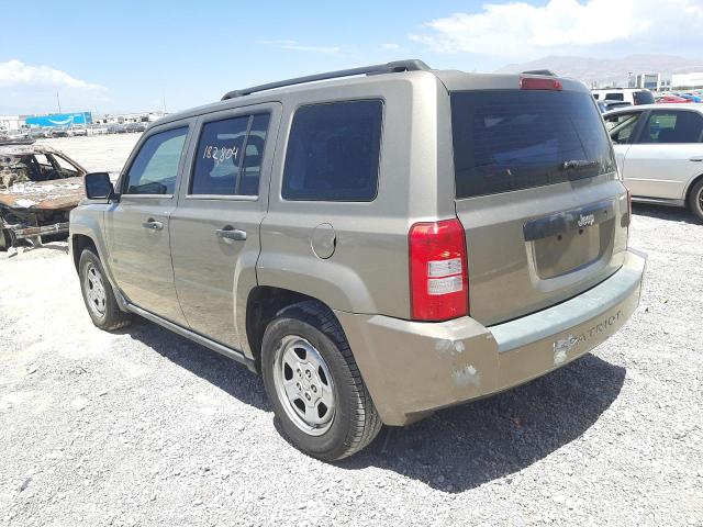Photo 3 from auction – 2008 JEEP PATRIOT SP with VIN 1J8FT28068D697365