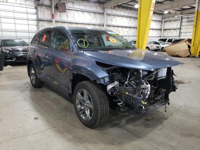 TOYOTA HIGHLANDER 2017 con VIN 5TDDZRFHXHS377954 - Foto de la subasta