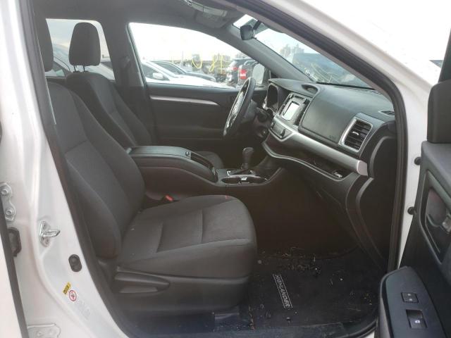 Photo 5 from auction – 2019 TOYOTA HIGHLANDER with VIN 5TDZZRFH6KS295703