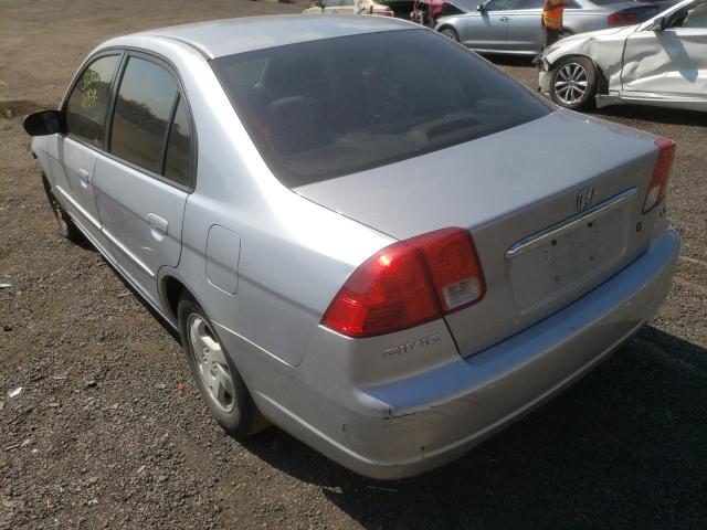 Photo 3 from auction – 2003 HONDA CIVIC with VIN 2HGES16553H508037