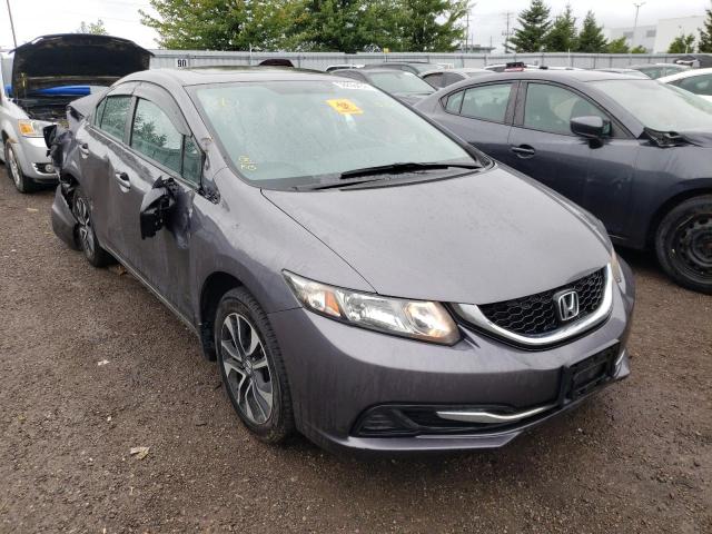 HONDA CIVIC LX 2014 with VIN 2HGFB2F50EH043812 - Photo from auction