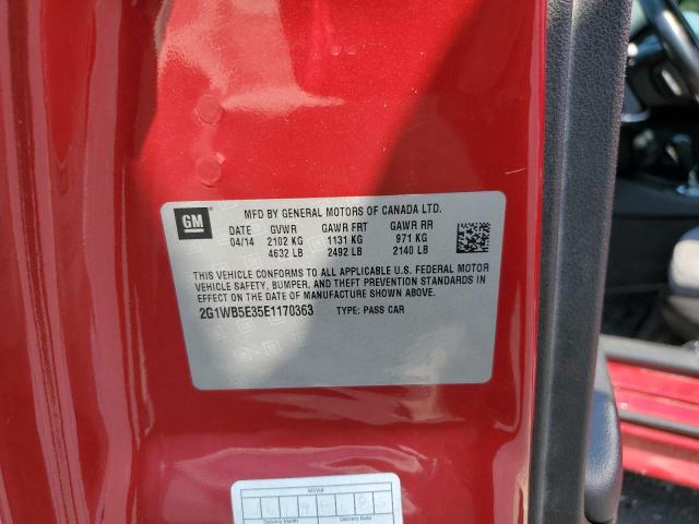 Photo 10 from auction – 2014 CHEVROLET IMPALA LIM with VIN 2G1WB5E35E1170363