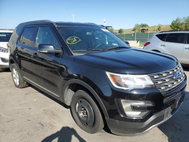 FORD EXPLORER X 2017 with VIN 1FM5K8D87HGD82024 - Photo from auction