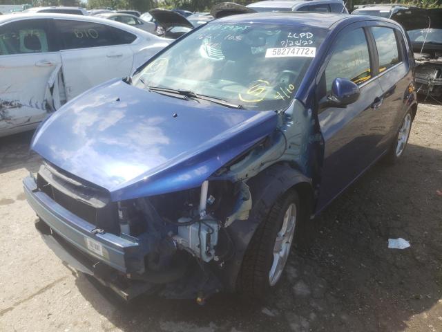 Photo 2 from auction – 2014 CHEVROLET SONIC LTZ with VIN 1G1JE6SB9E4123750