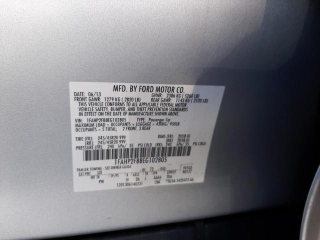 Photo 10 from auction – 2014 FORD TAURUS LIM with VIN 1FAHP2F88EG102805