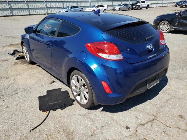 Photo 3 from auction – 2016 HYUNDAI VELOSTER with VIN KMHTC6AD7GU286551
