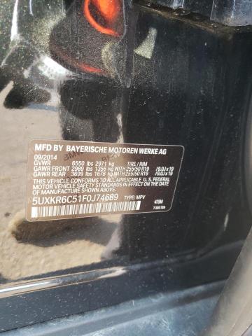 Photo 10 from auction – 2015 BMW X5 XDRIVE5 with VIN 5UXKR6C51F0J74689