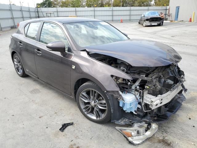 LEXUS CT 200 2013 with VIN JTHKD5BH7D2150256 - Photo from auction