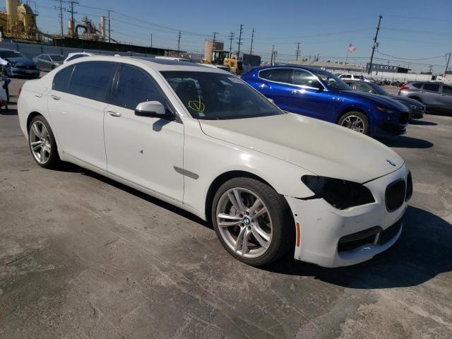 BMW 750 LI 2013 with VIN WBAYE8C51DD133453 - Photo from auction