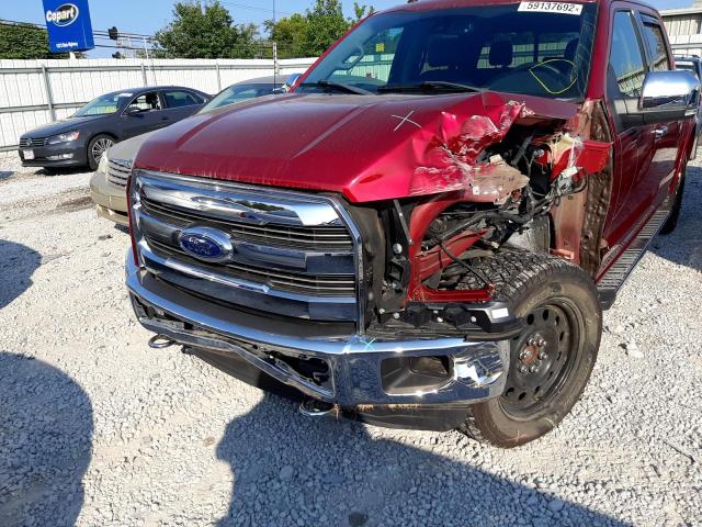 Photo 9 from auction – 2016 FORD F150 SUPER with VIN 1FTEW1EF4GFC46550