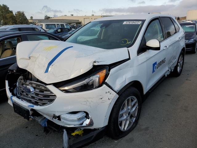 Photo 2 from auction – 2022 FORD EDGE SEL with VIN 2FMPK4J93NBA62684