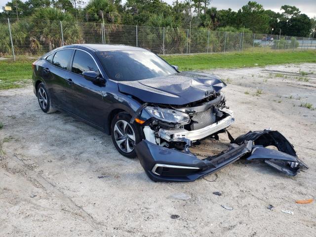 HONDA CIVIC LX 2019 with VIN 19XFC2F65KE033871 - Photo from auction