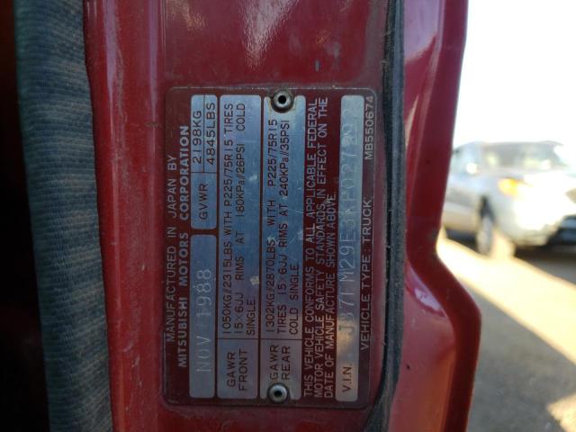 Photo 10 from auction – 1989 DODGE RAM 50 with VIN JB7FM29E3KP027292