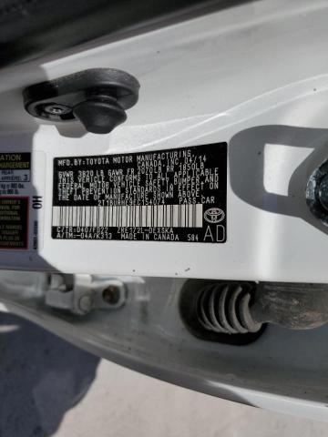 Photo 10 from auction – 2014 TOYOTA COROLLA L with VIN 2T1BURHE9EC154074