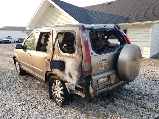 Photo 3 from auction – 2005 HONDA CR-V SE with VIN JHLRD78935C010070