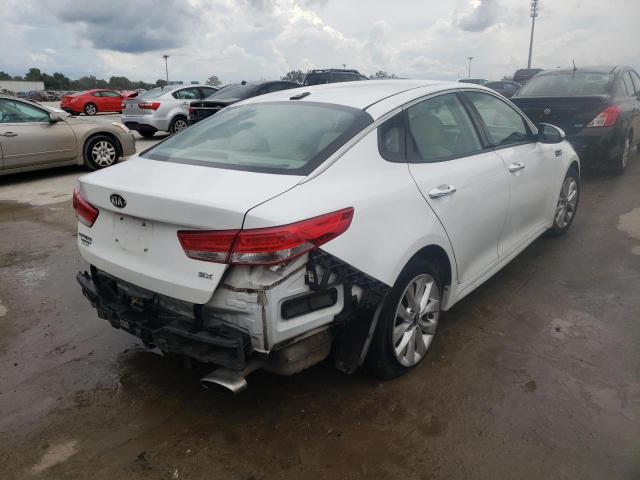 Photo 4 from auction – 2016 KIA OPTIMA EX with VIN 5XXGU4L39GG070010