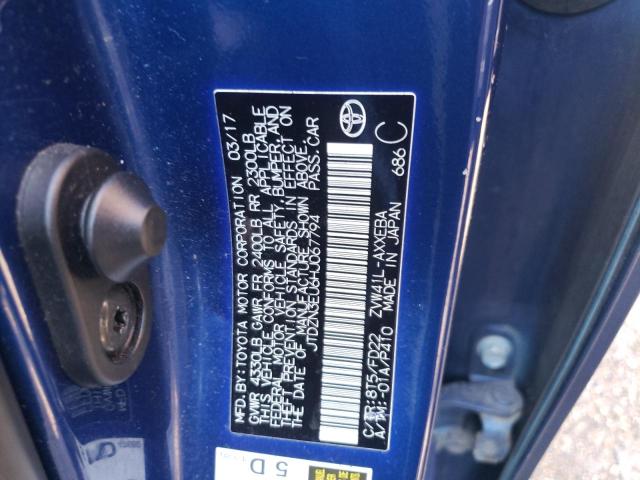 Photo 10 from auction – 2017 TOYOTA PRIUS V with VIN JTDZN3EU6HJ067794