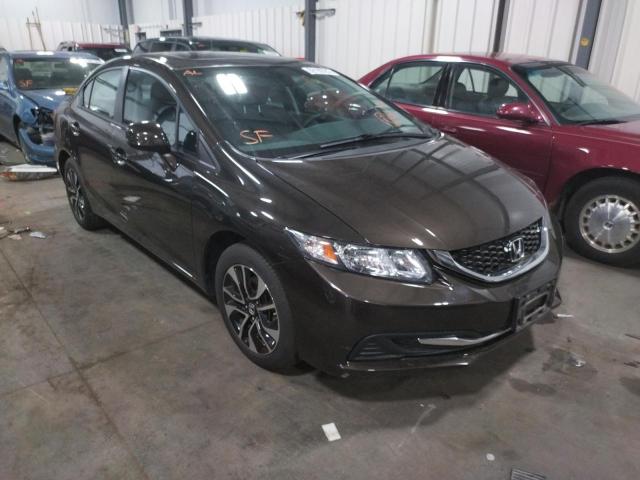 HONDA CIVIC EX 2013 with VIN 19XFB2F85DE067641 - Photo from auction