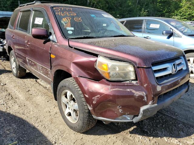 HONDA PILOT EX 2008 with VIN 5FNYF18468B052972 - Photo from auction