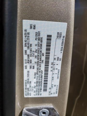 Photo 10 from auction – 2018 FORD ESCAPE SE with VIN 1FMCU0GD0JUB07257