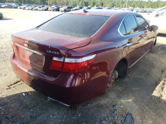 Photo 4 from auction – 2007 LEXUS LS 460 with VIN JTHBL46F275026582