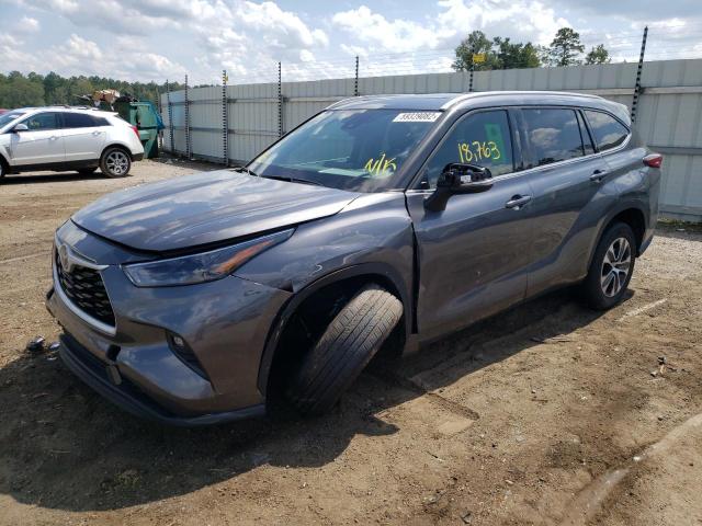 Photo 2 from auction – 2022 TOYOTA HIGHLANDER with VIN 5TDGARAHXNS013458