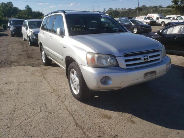 TOYOTA HIGHLANDER 2005 with VIN JTEEP21AX50107788 - Photo from auction